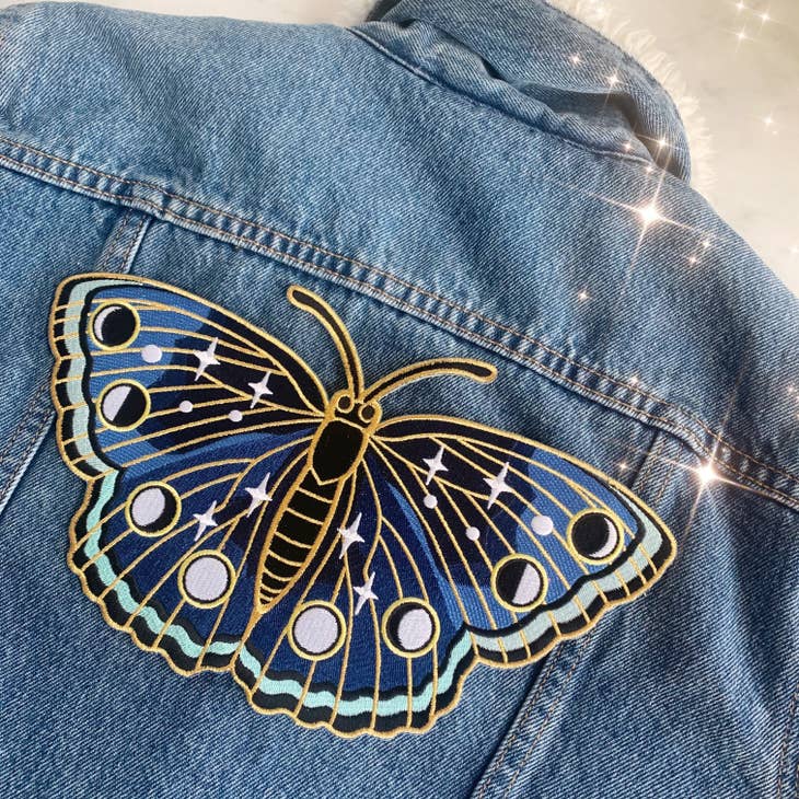 XL Back Patch - Lunar Butterfly