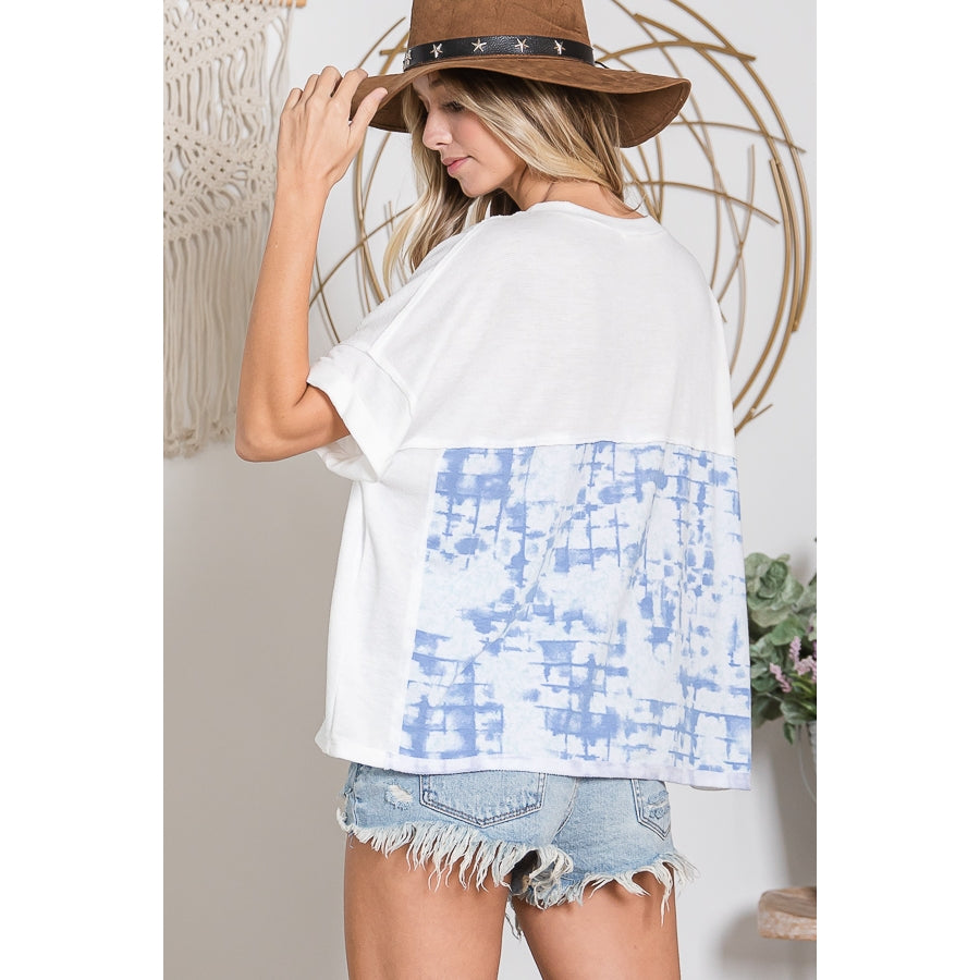 Tie Dye Top - Blue