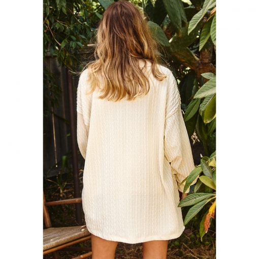 Slouchy Cardigan - Cream