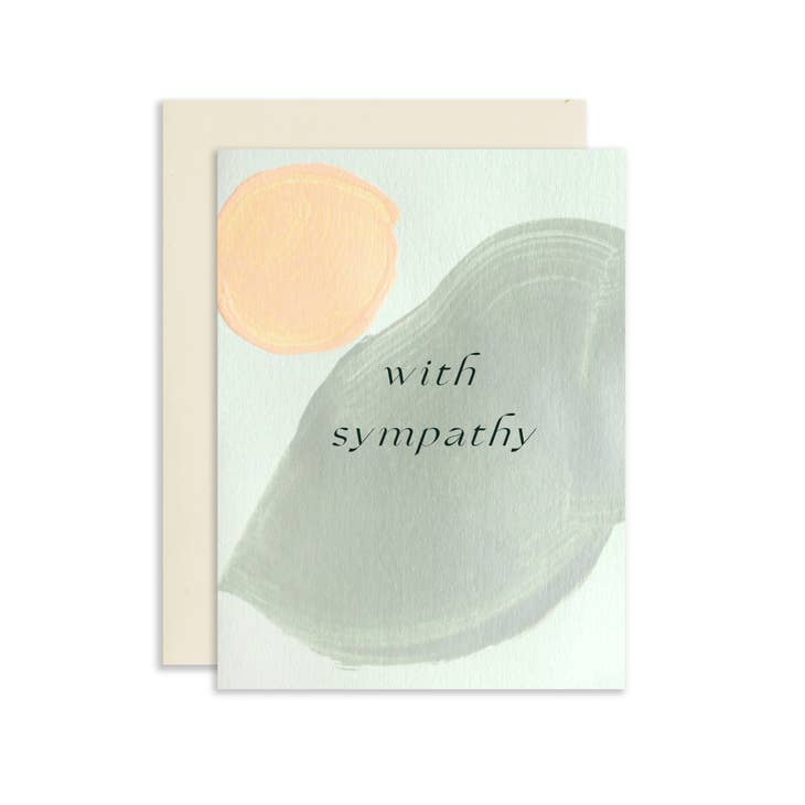 Sympathy Shape Card by Moglea