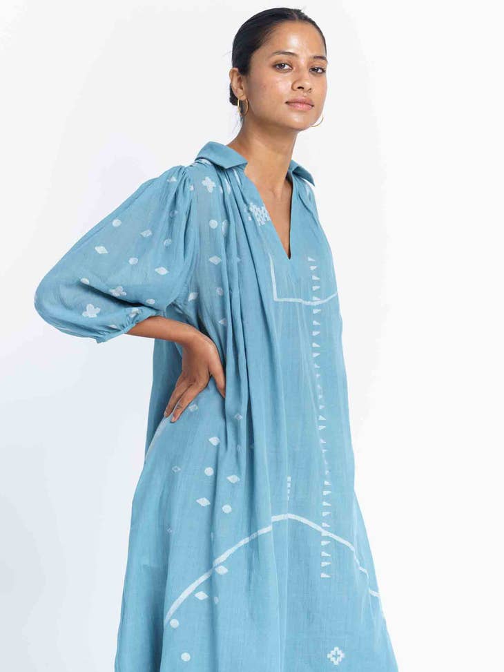 Relaxed Fit Midi Dress