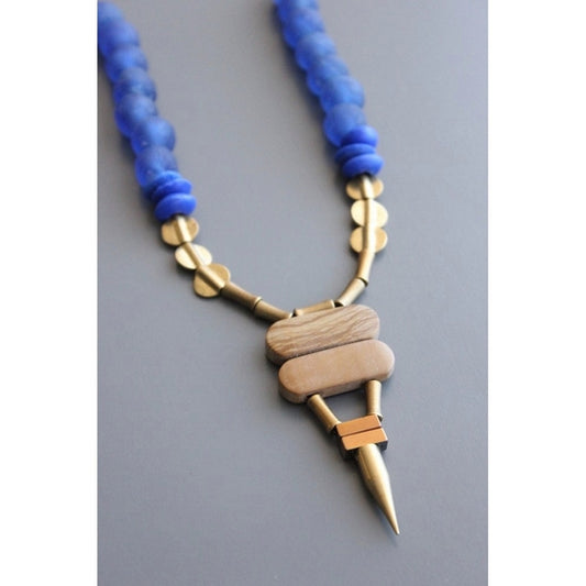 Colbalt Point Necklace