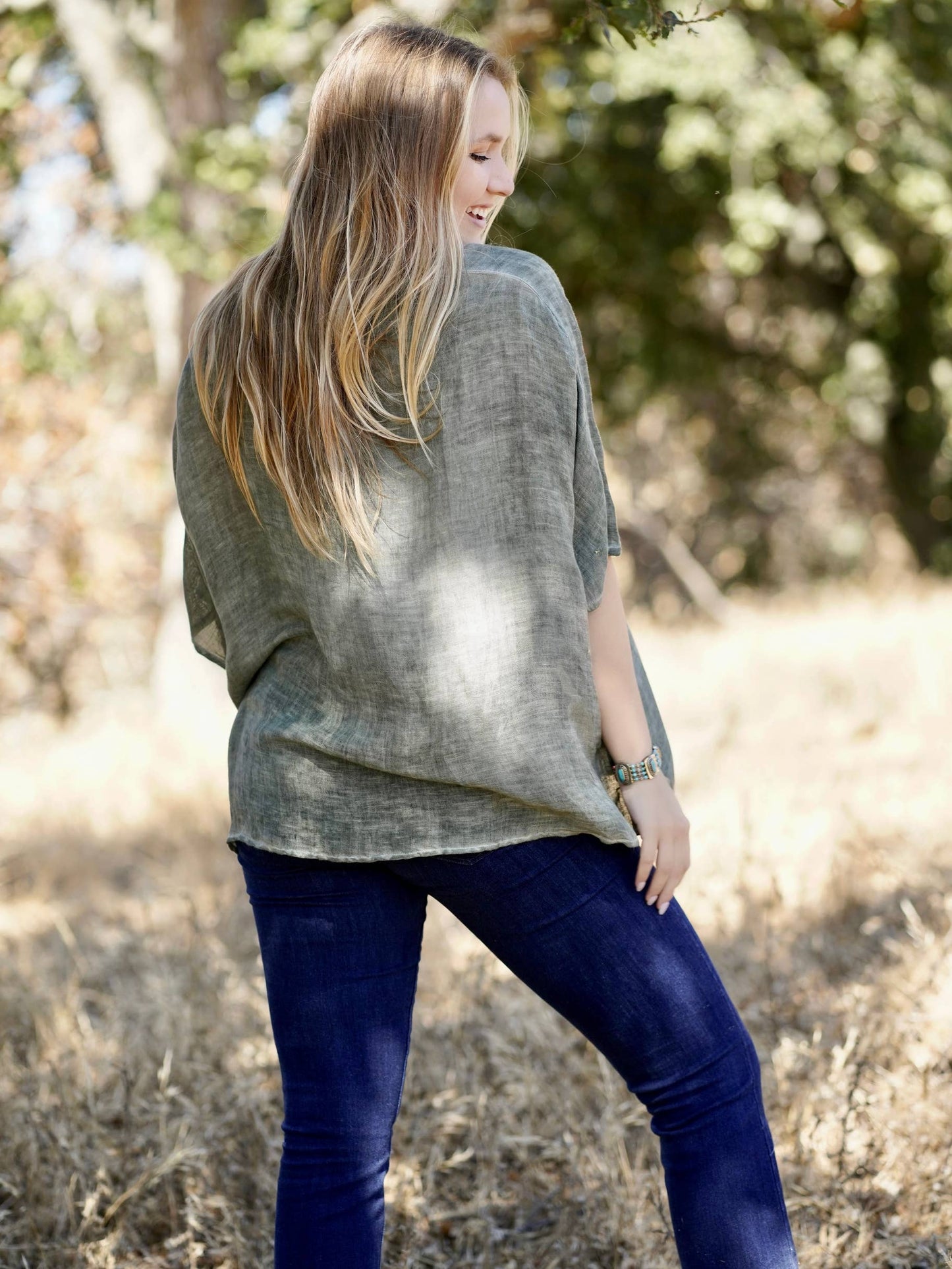 Everly Blouse - Green