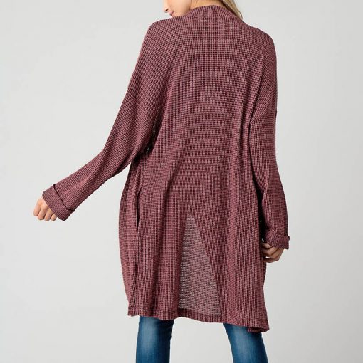 Crystal Cardigan - Brick