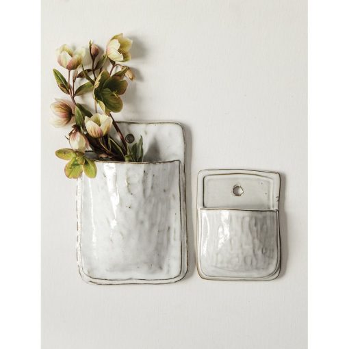 Tall Terracotta Wall Planter