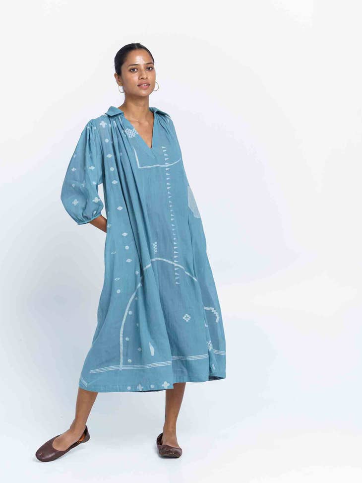 Relaxed Fit Midi Dress