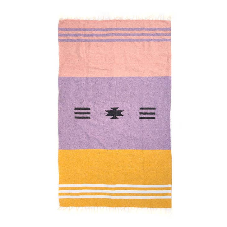 Horizonte Flor Blanket Roll
