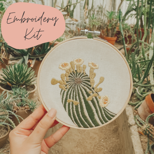 Embroidery Kit - Saguaro