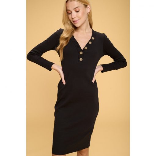 Bodycon Dress - Black