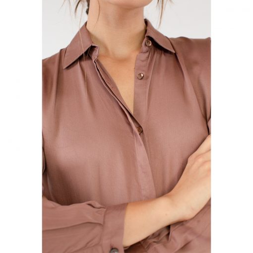Essential Shirt Dress - Terra