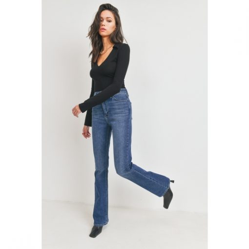 High Rise Vintage Slim Bootcut - Dark Wash