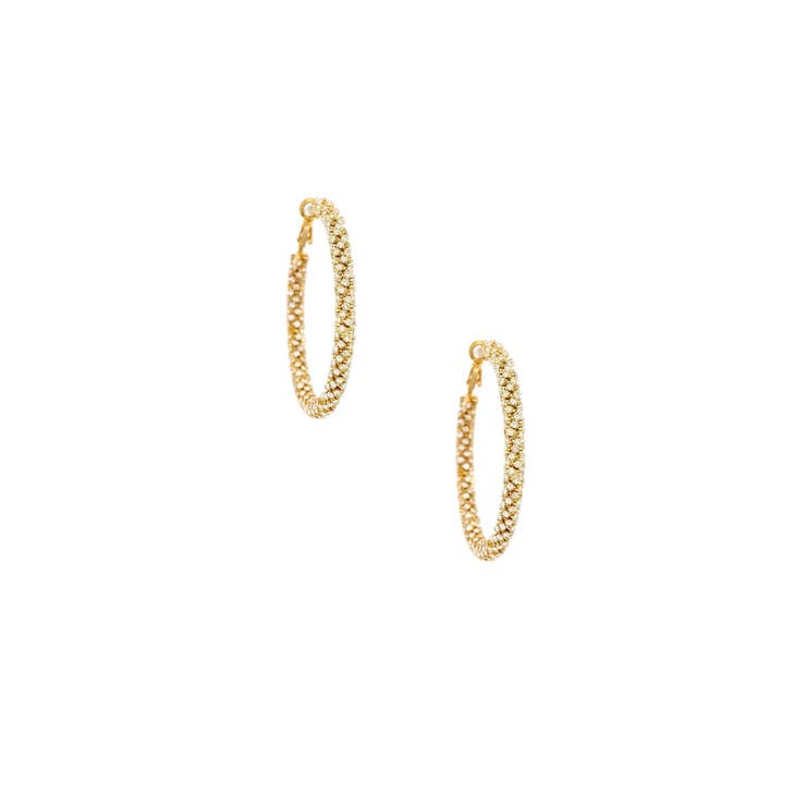 Rope Chain Hoops