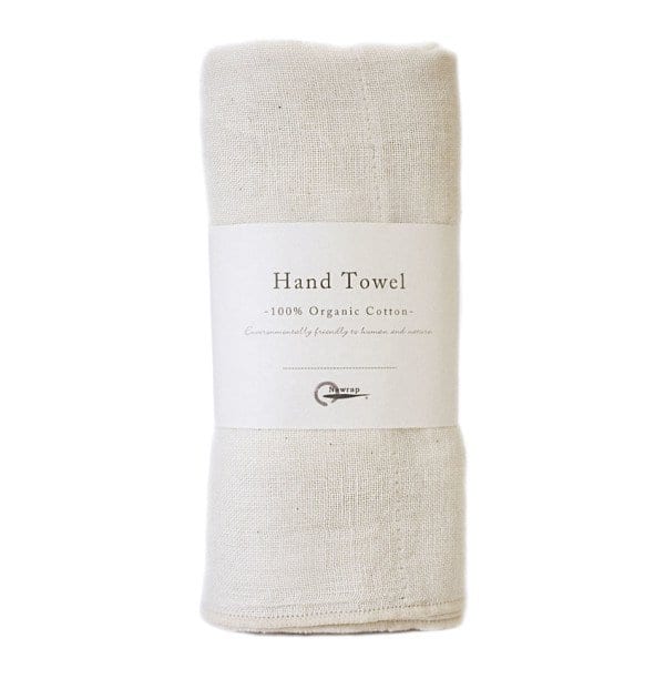 Organic Cotton Hand Towel - Ivory