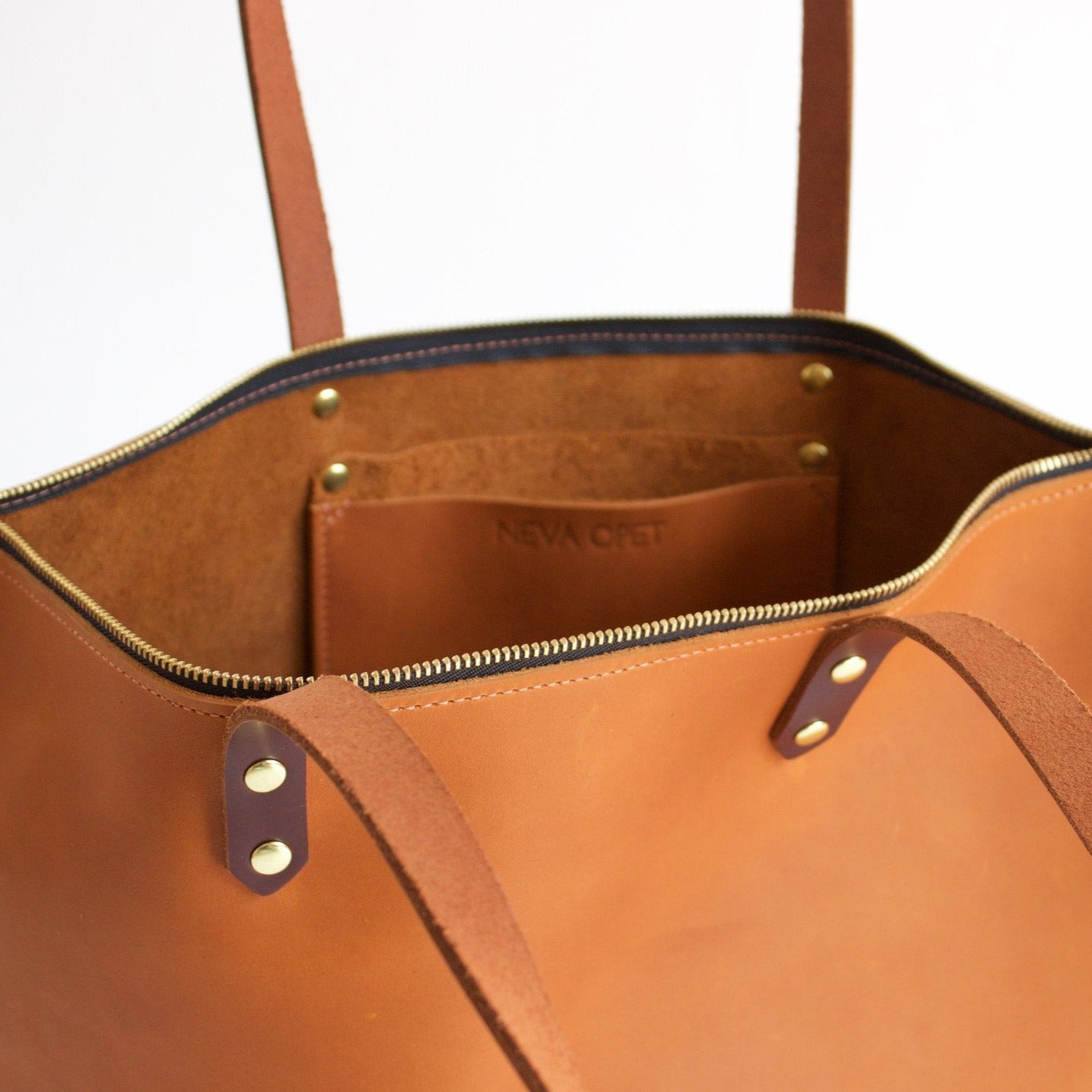 Niki Zip Tote - Sienna