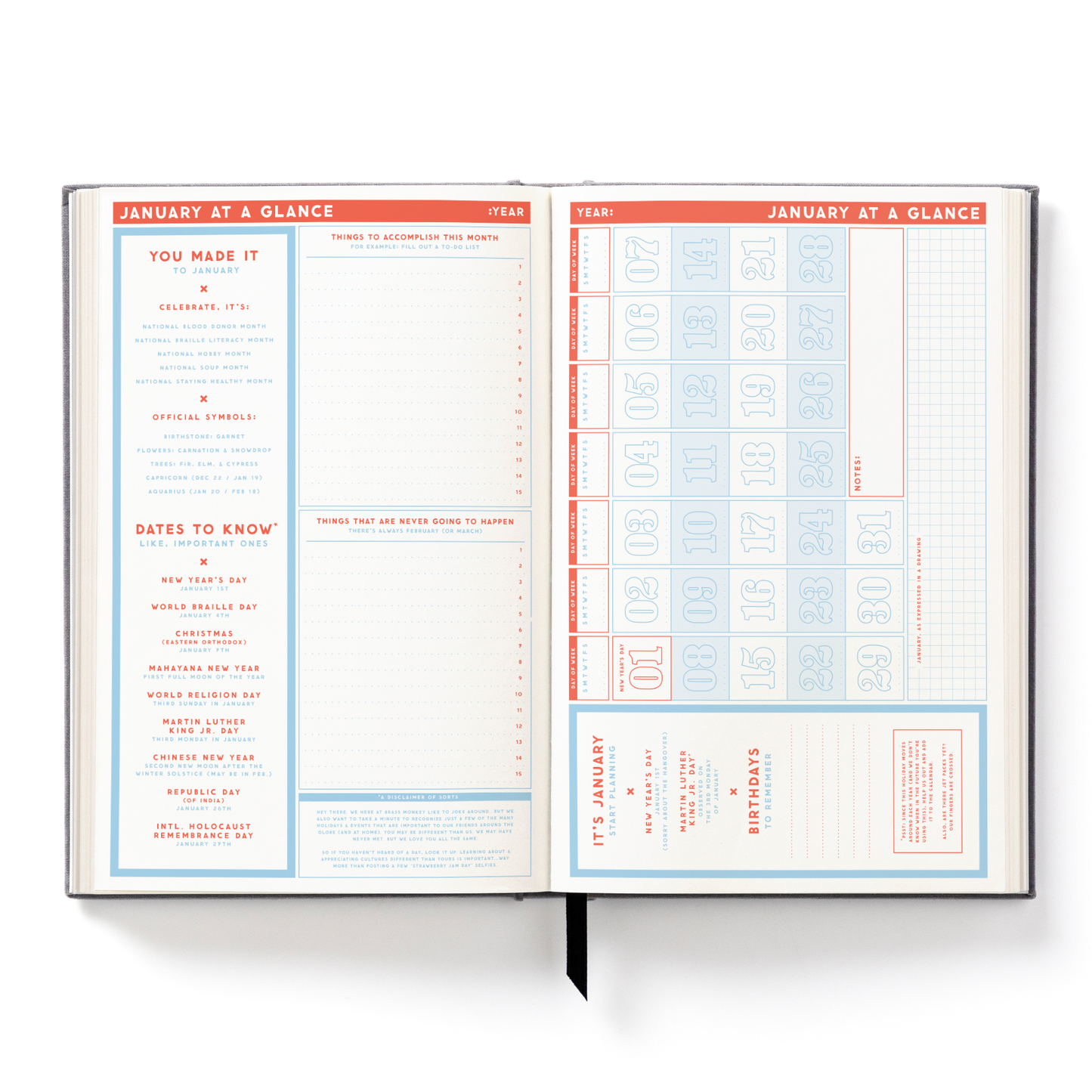 The Perpetually Late Show Planner