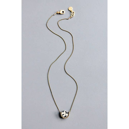 Mini Dalmatian Pendant Necklace