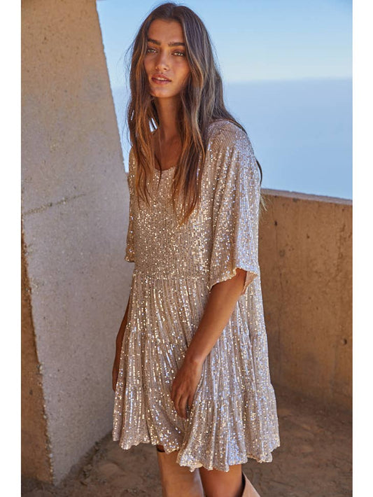 Make Magic Dress - Gold/Silver