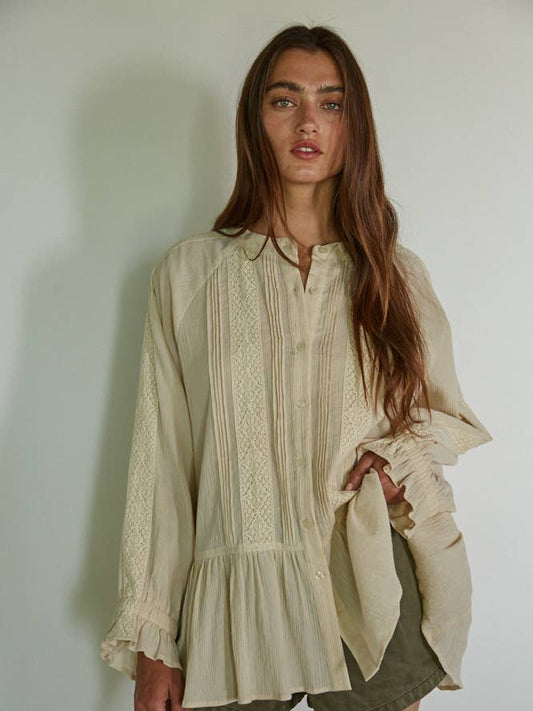 Close Call Tunic - Natural