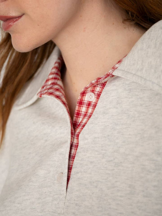 Maggie Sweater - Heather Oat