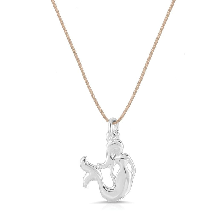 Ocean Life Necklace - Silver Mermaid