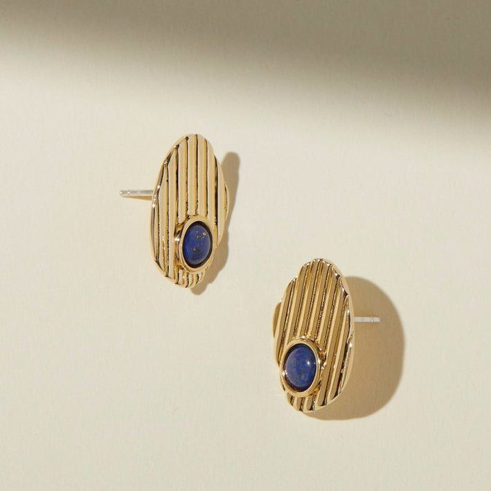 Rio Earrings - Lapis