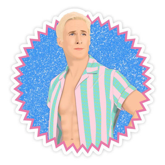 Beach Ken Sticker