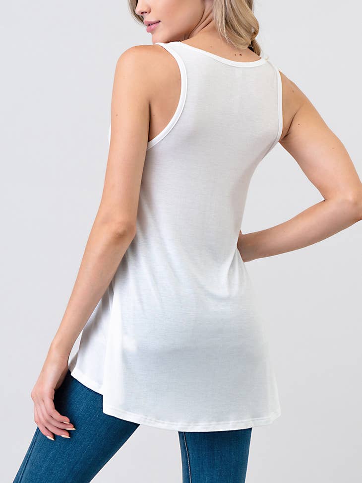 Flowy Tank - White