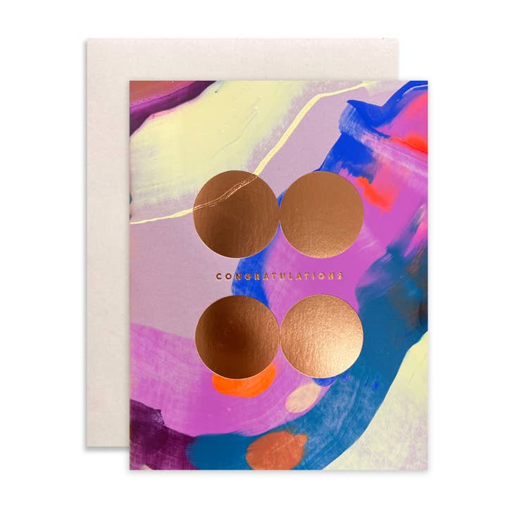 4DOT Congratulations Card by Moglea