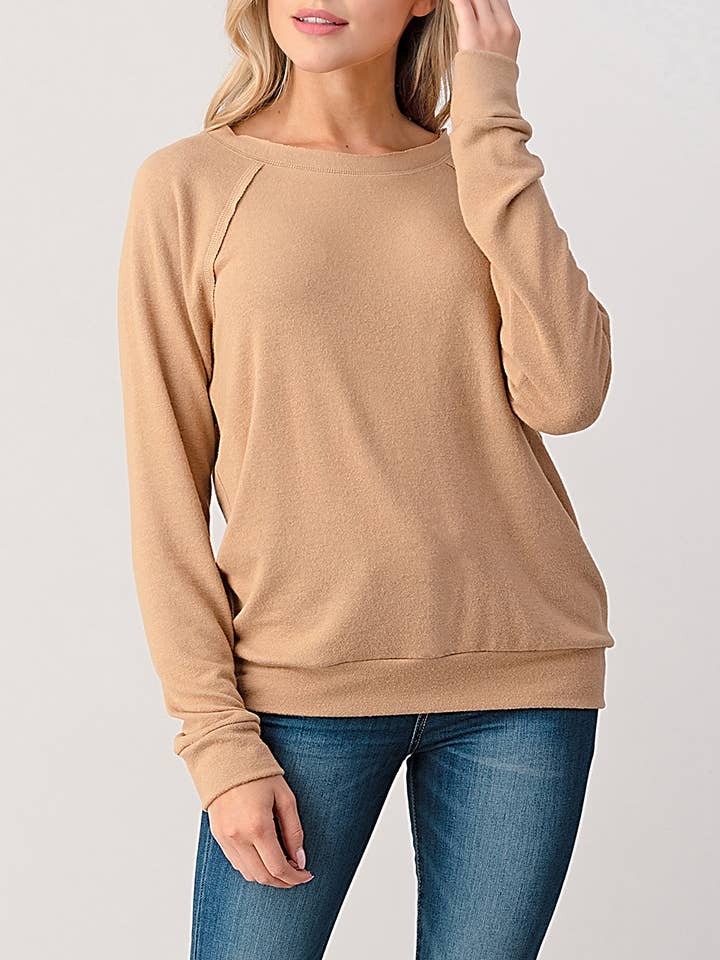 Long Sleeve Top - Bisquit