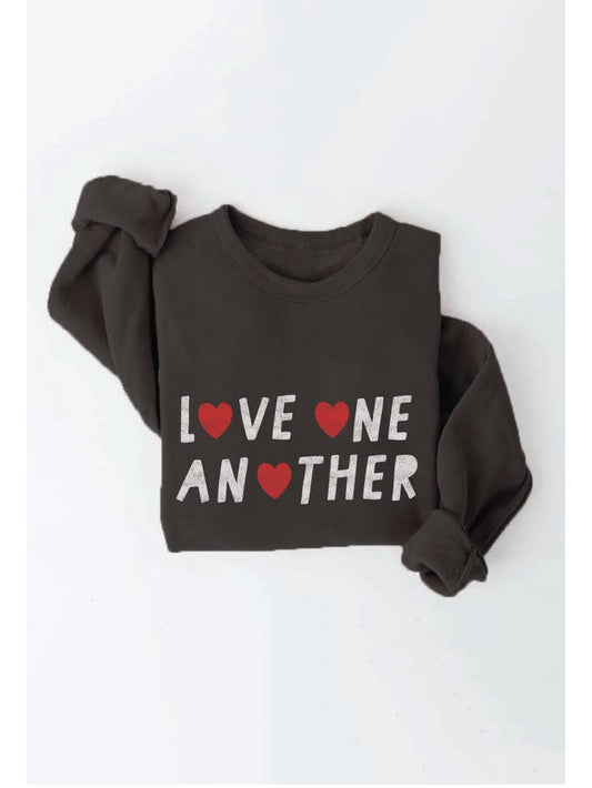 Love One Another Sweatshirt - Black