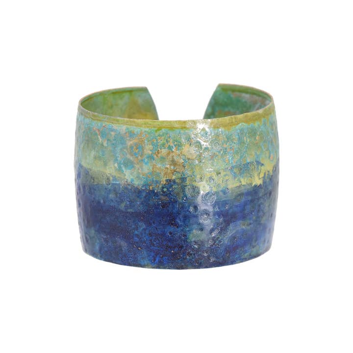 Watercolor Urchin Cuff