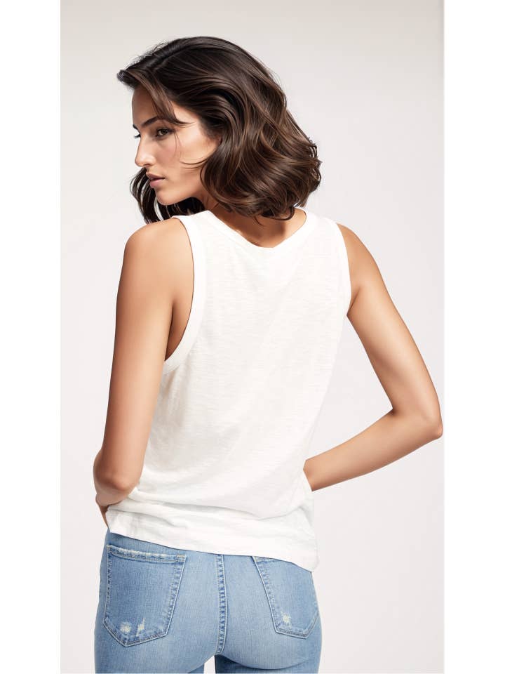 Tilson Tank - White