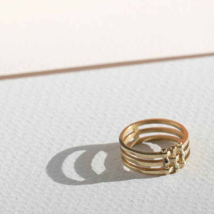 Crosshatch Ring