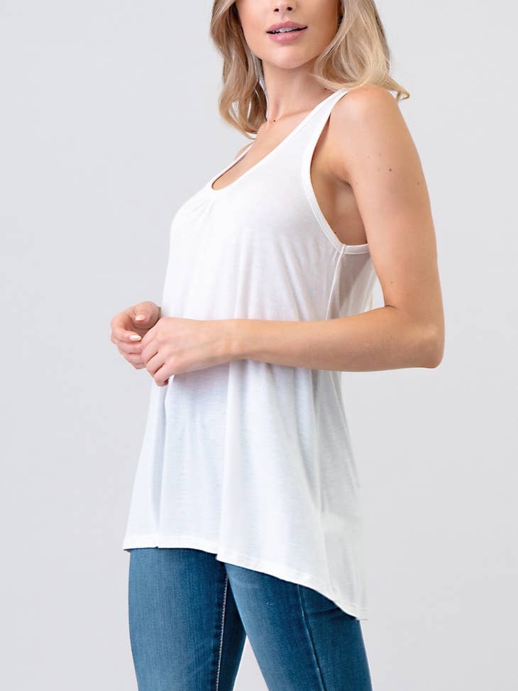 Flowy Tank - White