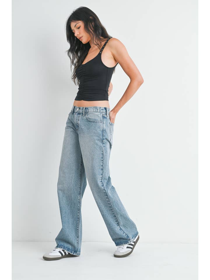 Low Rise Slouch Jean - Vintage Light