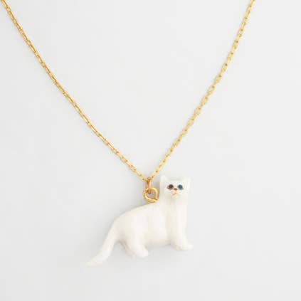 Tiny Cat Necklace - Persian