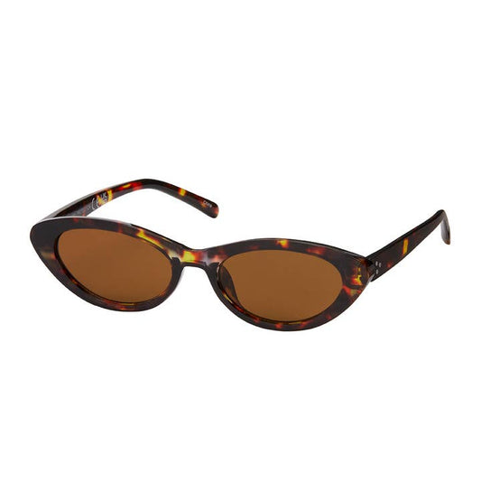 Rose Oval Sunglasses - Tortoise