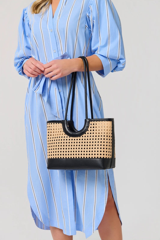Lyra Mini Tote - Black