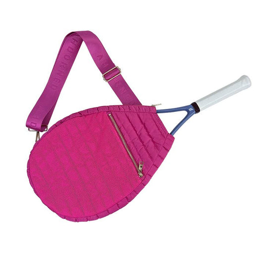 Piper Tennis Racket Crossbody - Pink