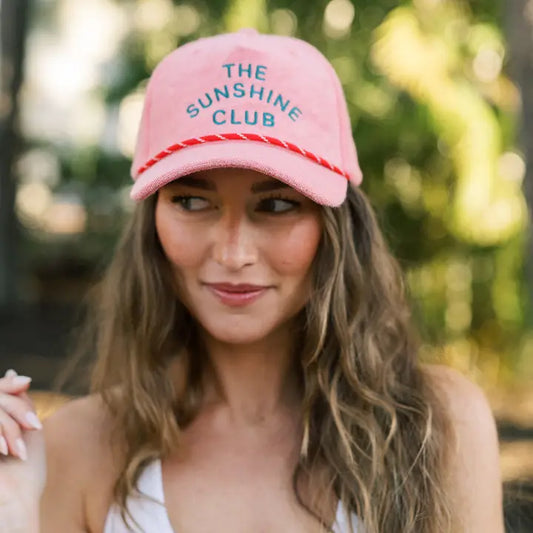 Strawberry Terry Trucker Hat