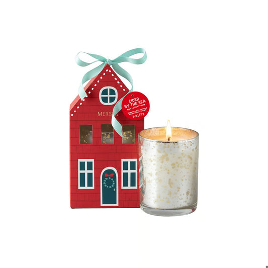 House Votive Candle - Cider by the Sea