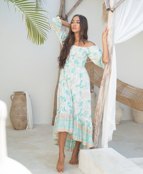 Adeline Dress - Mint