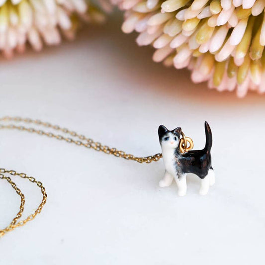 Tiny Cat Necklace - Preston