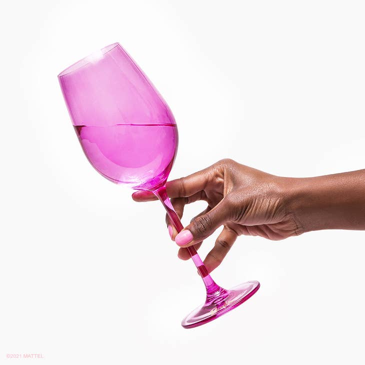 Barbie Wine Glasses - Pink