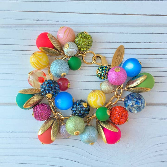 Charm Bracelet - Colorful Bauble