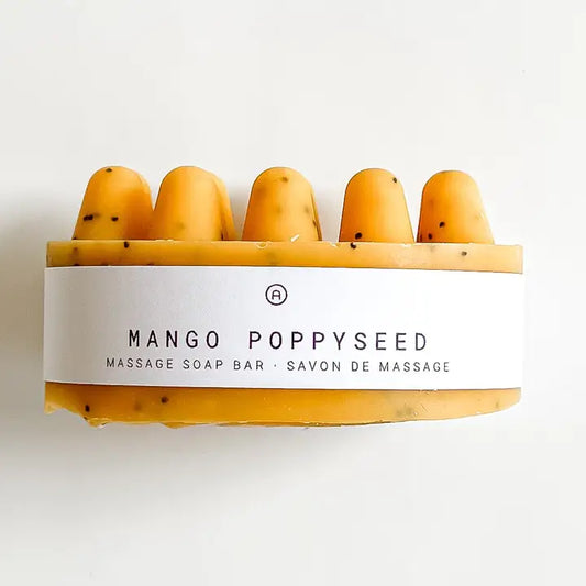 Mango Poppyseed Massage Soap Bar