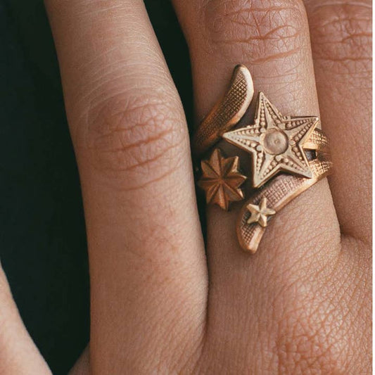 Gold Starry Ring