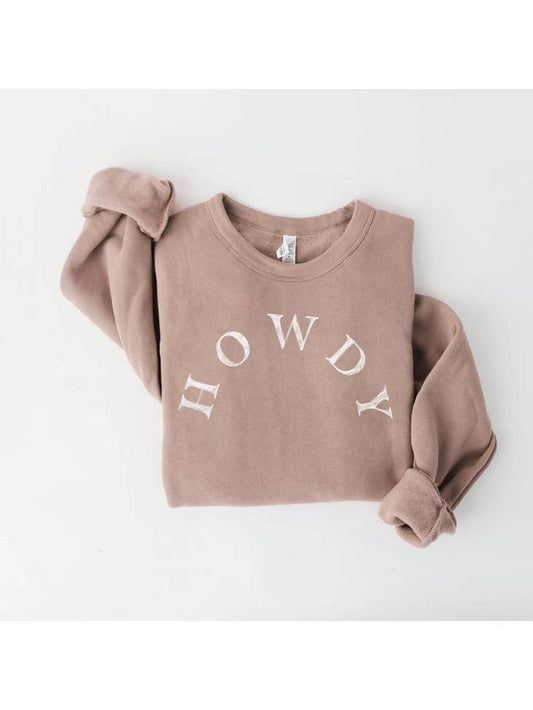 Howdy Sweatshirt - Tan