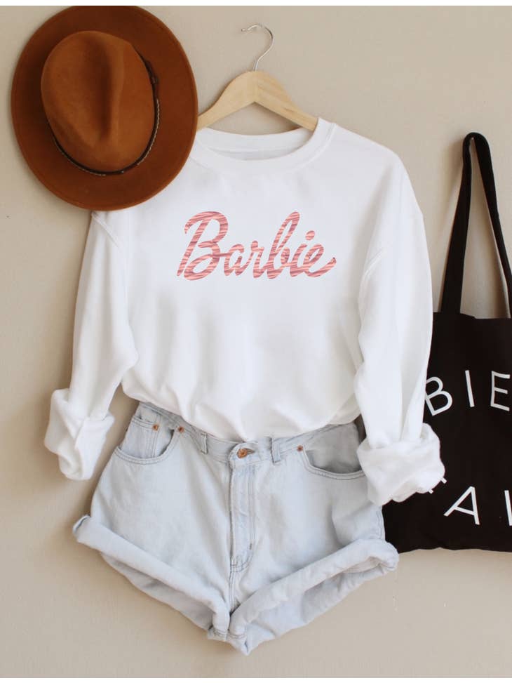 Classic Barbie Sweatshirt - White