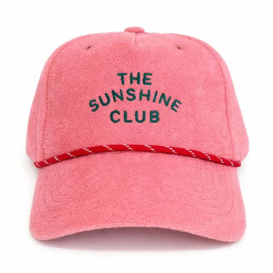 Strawberry Terry Trucker Hat